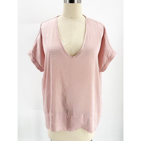 tutu & lilli v neck short sleeve blouse blossom M - Picture 1 of 7